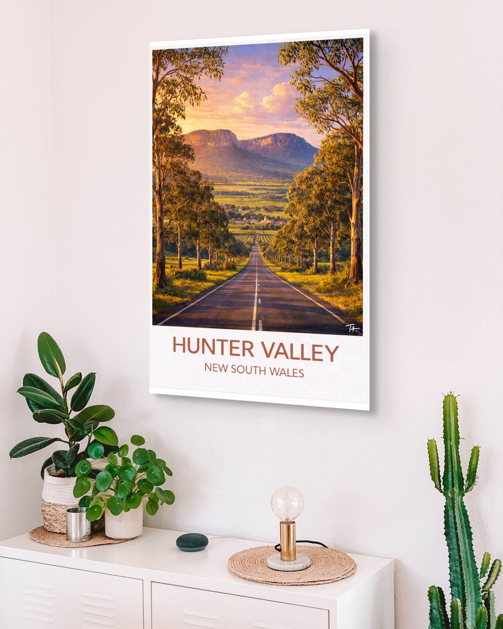 Hunter Valley by Tree Lane A2 Poster