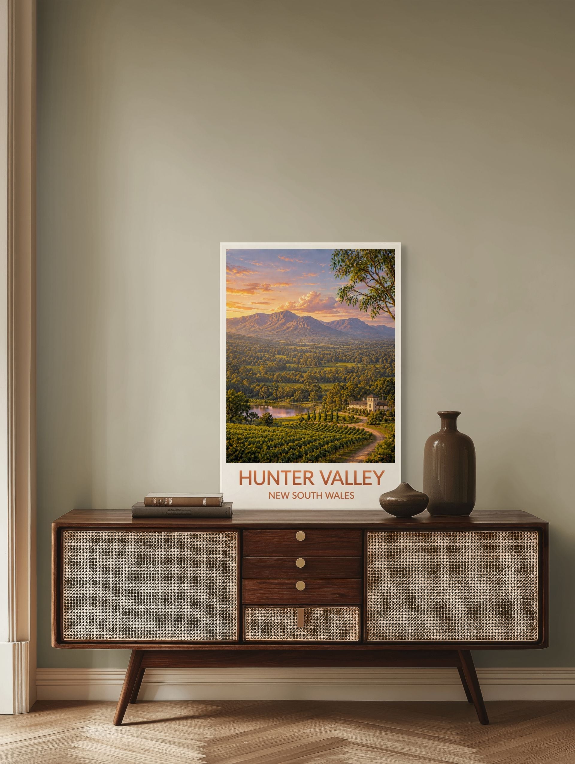 Hunter Valley A2 Poster