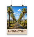 Barossa Valley Palm Lane A2 Poster