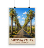 Barossa Valley Palm Lane A2 Poster