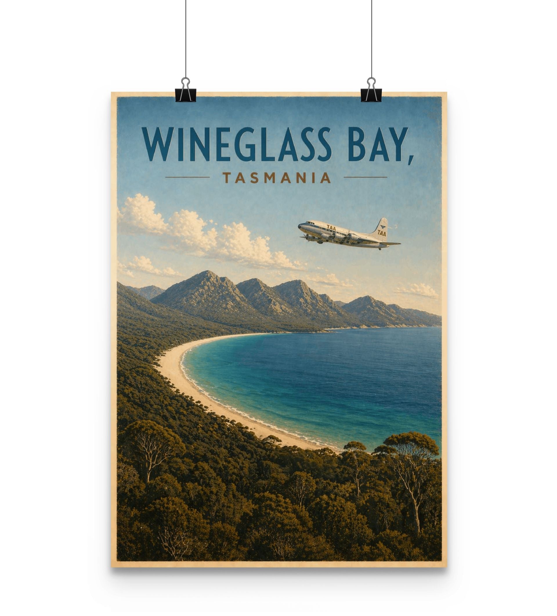 Wineglass Bay A1 Poster