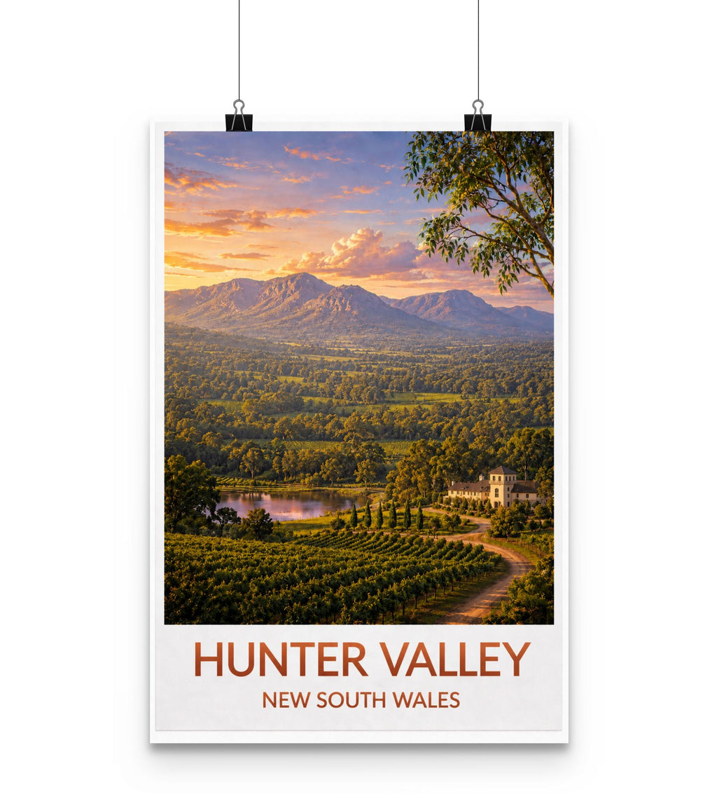 Hunter Valley A2 Poster